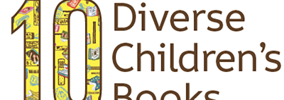 10 Diverse Children's Books Title Logo