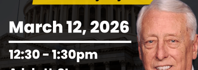 Steny Hoyer Capitol Hill Lecture Flyer 