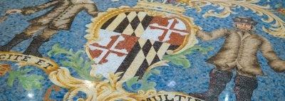 Maryland State House tile floor