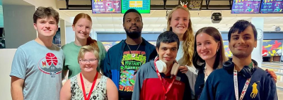 TerpsEXCEED Students at TerpZone Bowling
