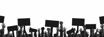 Protest signs 