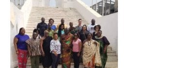 HEGC! 2020 participants and faculty with the Paramount Chief of Cape Coast, Osaabarima Kwesi Atta IV, in the Emintsiminadze Palace, January 2020