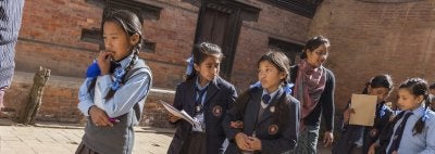 School children in Nepal