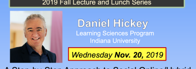 Center for Science and Technology 2019 Fall Lecture and Lunch Series