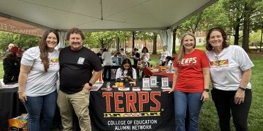 Alumni at Maryland Day 