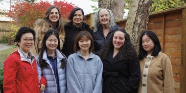 Dr.Cabrera and students