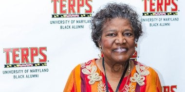 Elaine Johnson Coates '59 at UMD Black Alumni Weekend