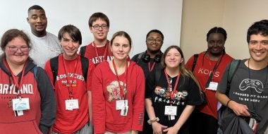 TerpsEXCEED students at Orientation