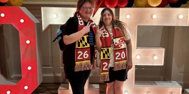 TerpsEXCEED Students at UMD Homecoming