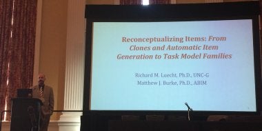 matthew burke presenting at 2017 MARC Conference