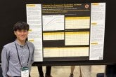 John Seipp presents his poster at the APA 2026 Conference.