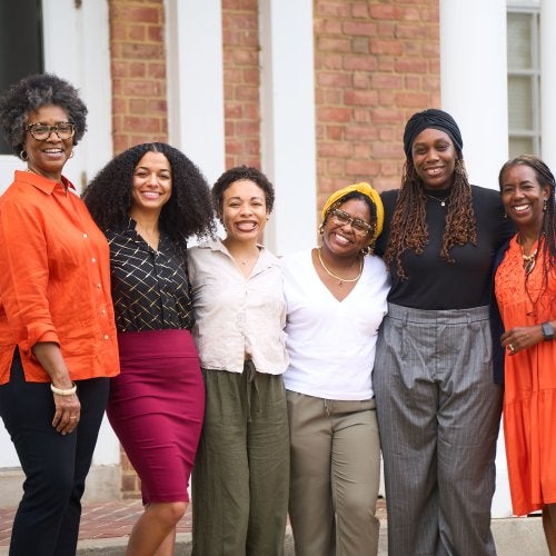 Sharon Fries-Britt (left), Bridget Turner Kelly (right) and the Institutional Transformation Toward Equity research team