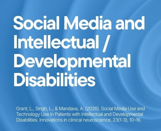 instagram post about social media and IDD