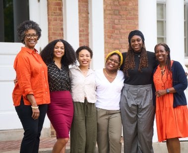 Sharon Fries-Britt (left), Bridget Turner Kelly (right) and the Institutional Transformation Toward Equity research team
