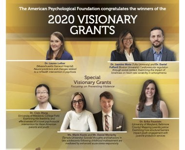 APA Visionary Grant