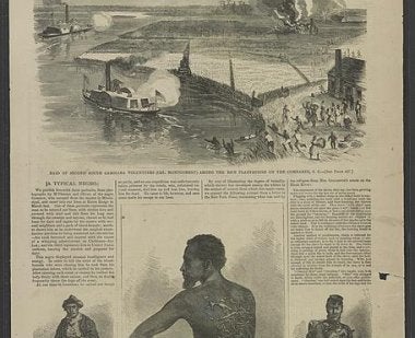 COMBAHEE RIVER RAID, IMAGE COURTESY LIBRARY OF CONGRESS