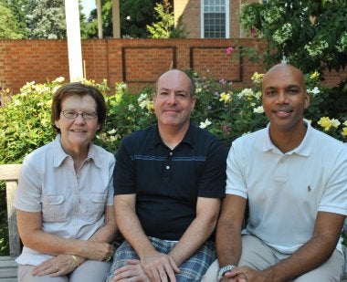 Lawrence Clark, Patricia Campbell and Math Griffin