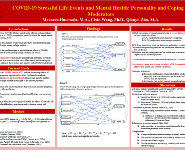 COVID 19 Stressful Life Events and Mental Health