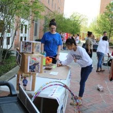 CYC Greenfest booth April 2019