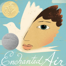 Photo of the cover of the book Enchanted Air by Margarite Engle