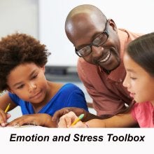 teacher with students