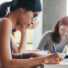 Asian American student