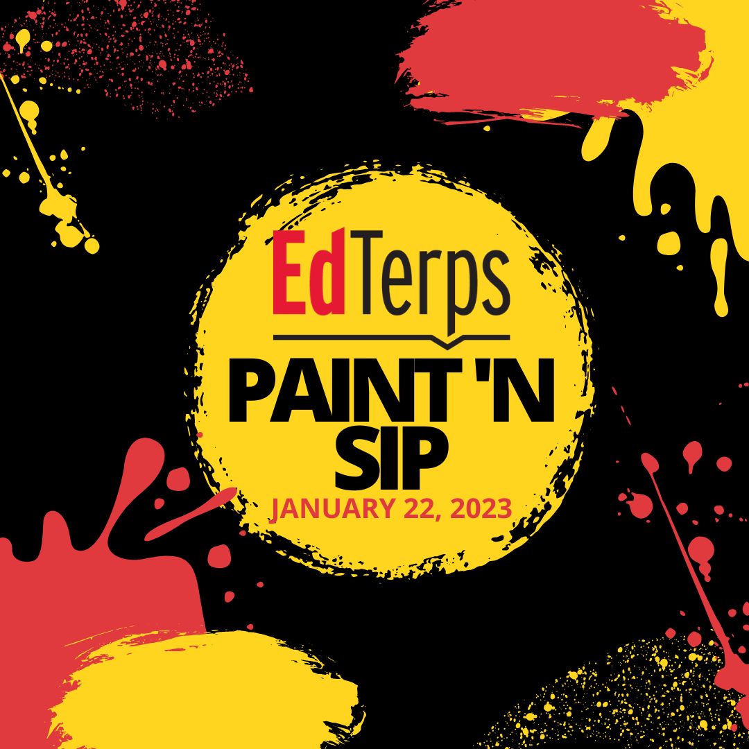 EdTerps Paint 'N Sip Jan. 22