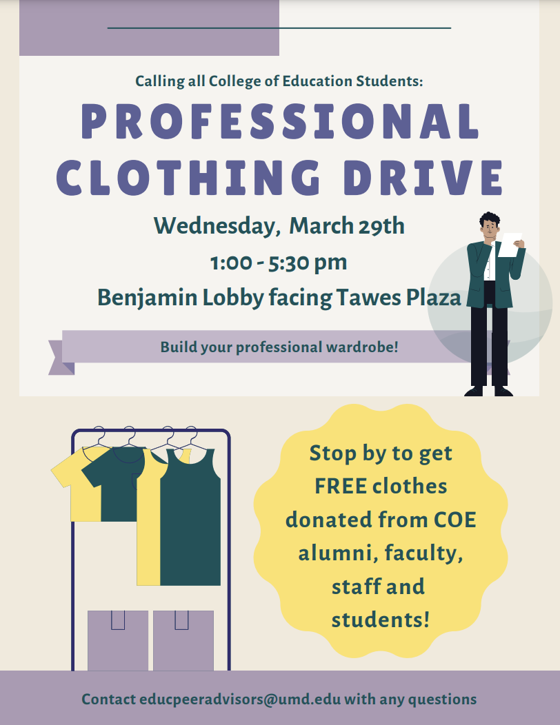 Professional Clothing Drive
