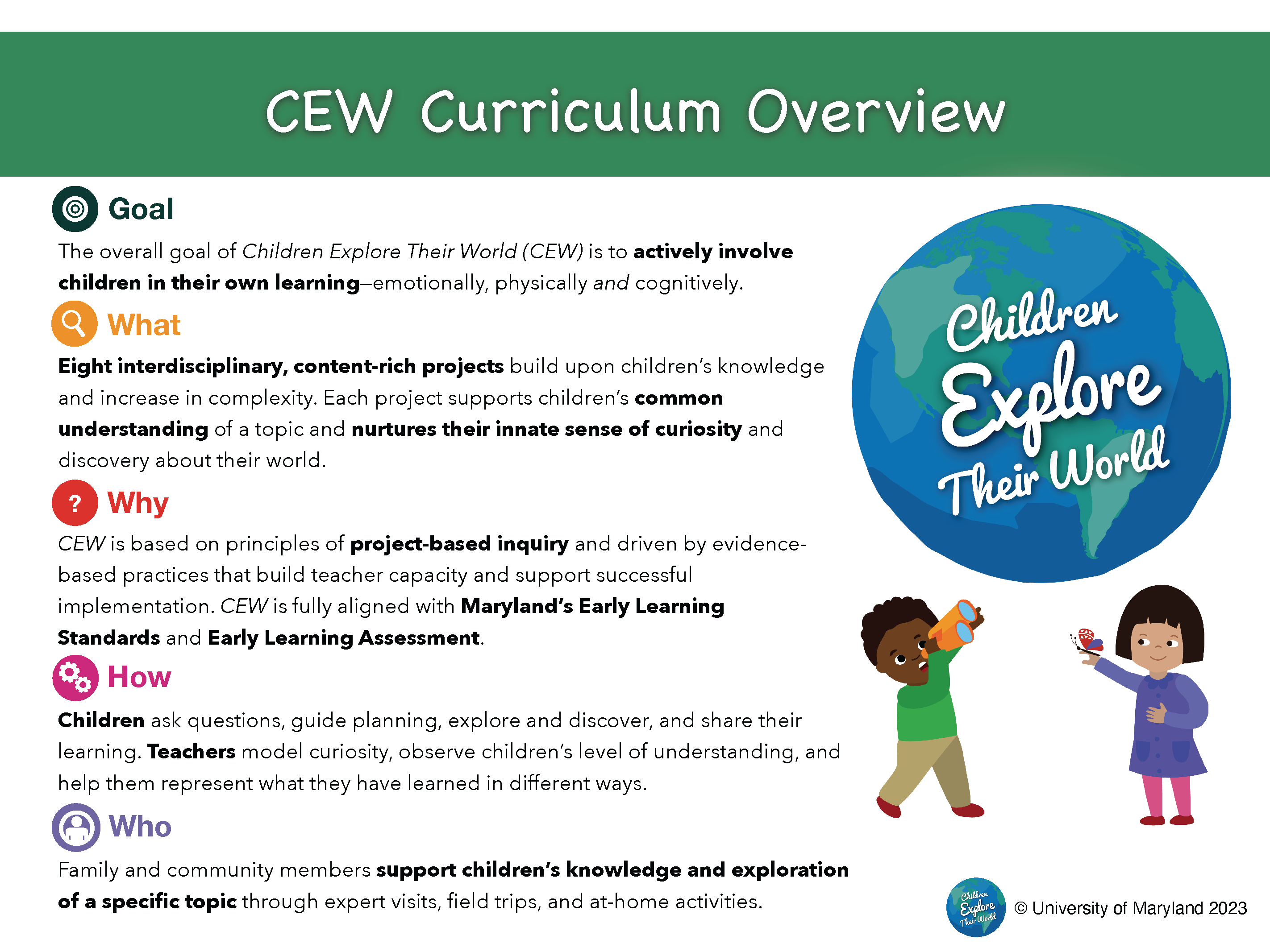 CEW Overview Infographic: click to view PDF