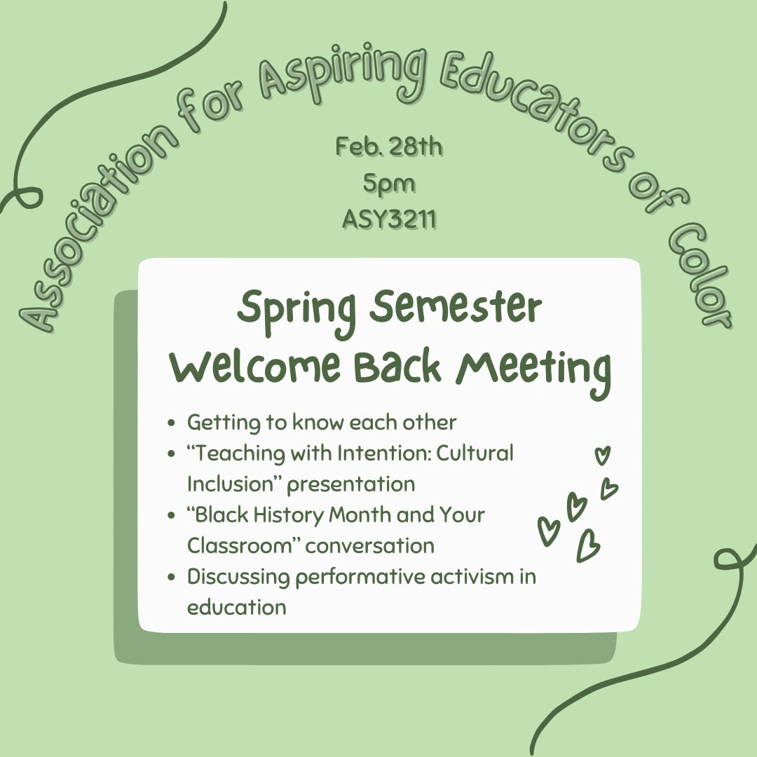 AAEC Spring Welcome Back