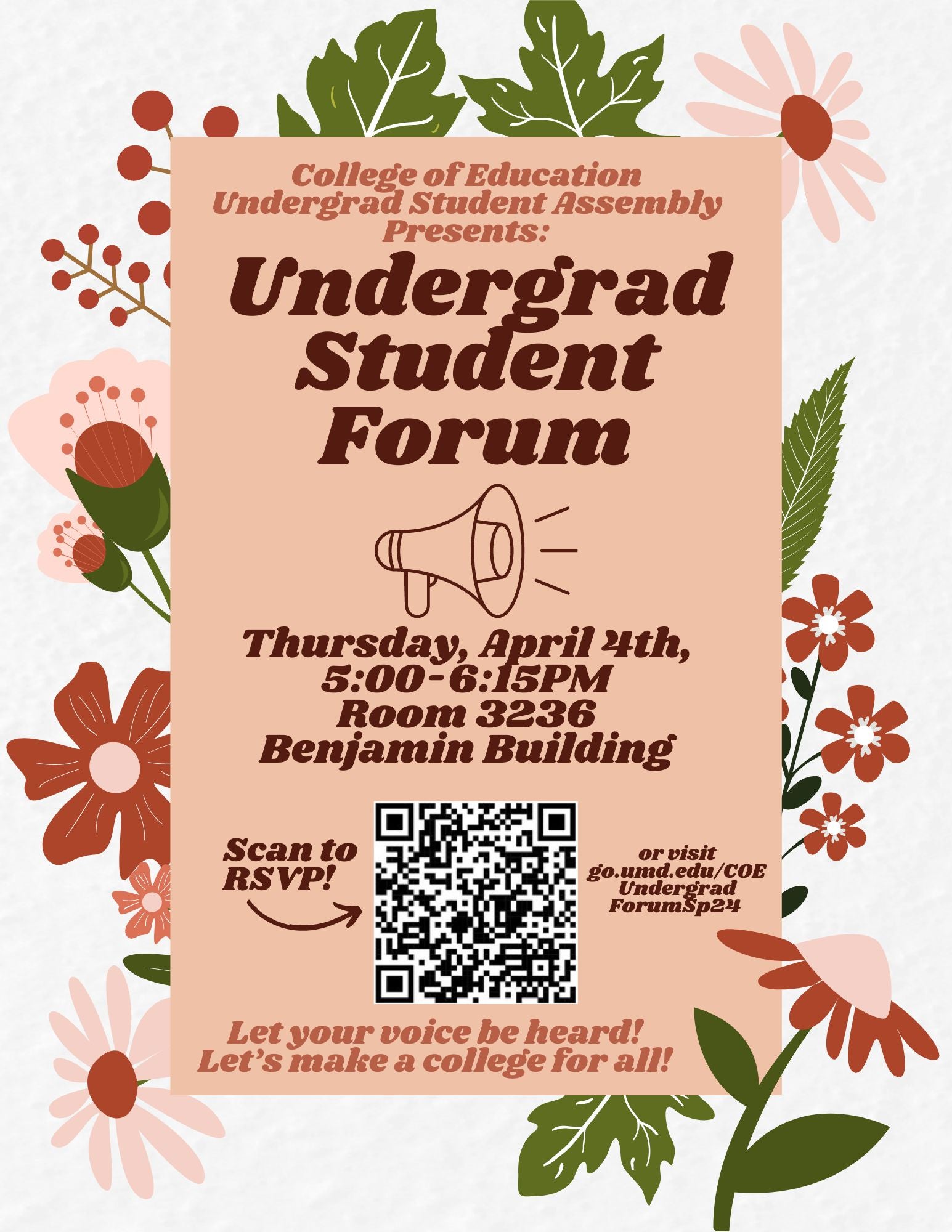 COE UG Student Forum Spring 2024