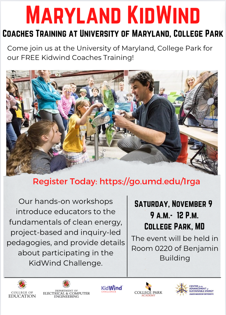 updated umd kidwind coaches training 11/09/24