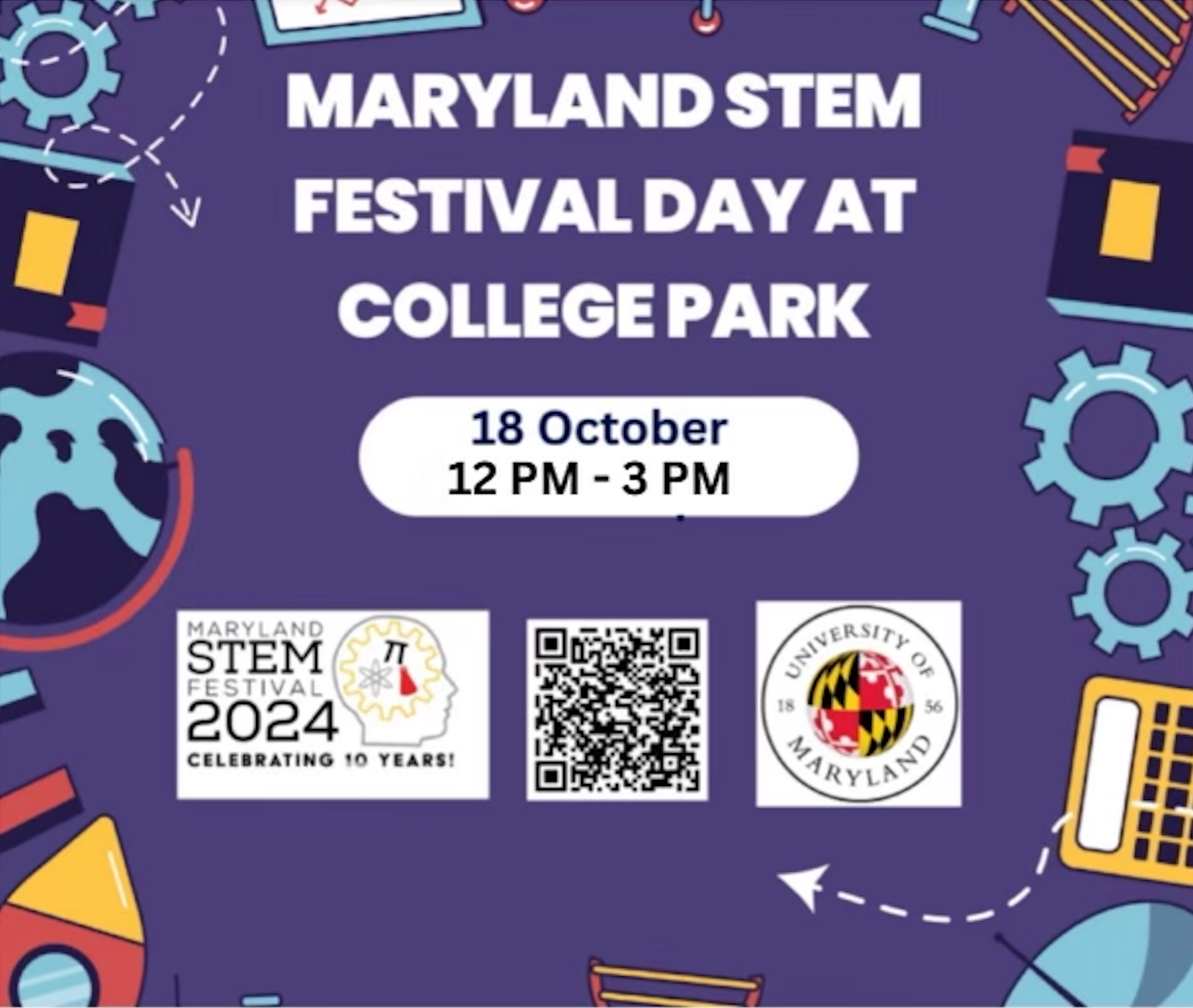 updated Maryland STEM festival flyer