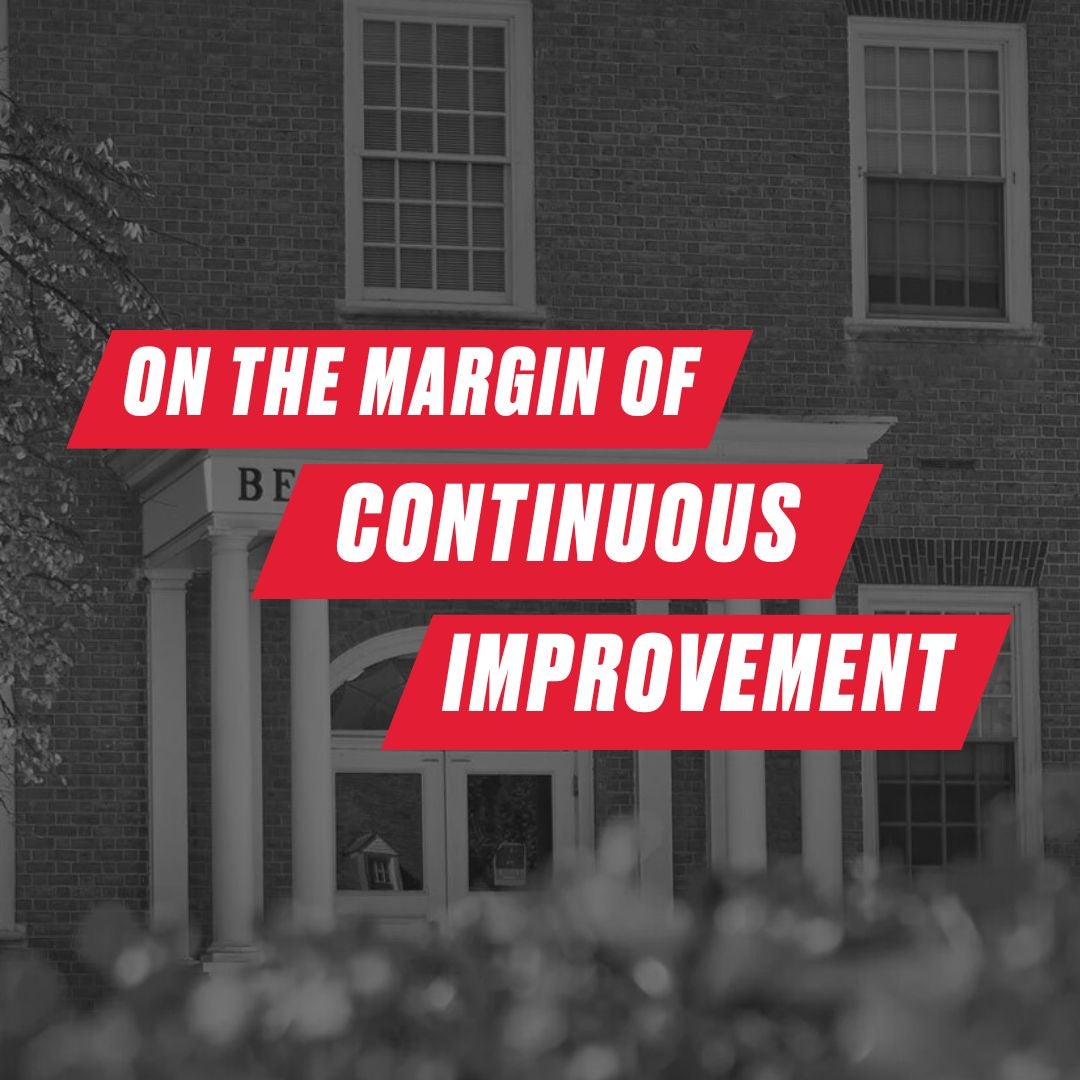 On the Margin of Continuous Improvement