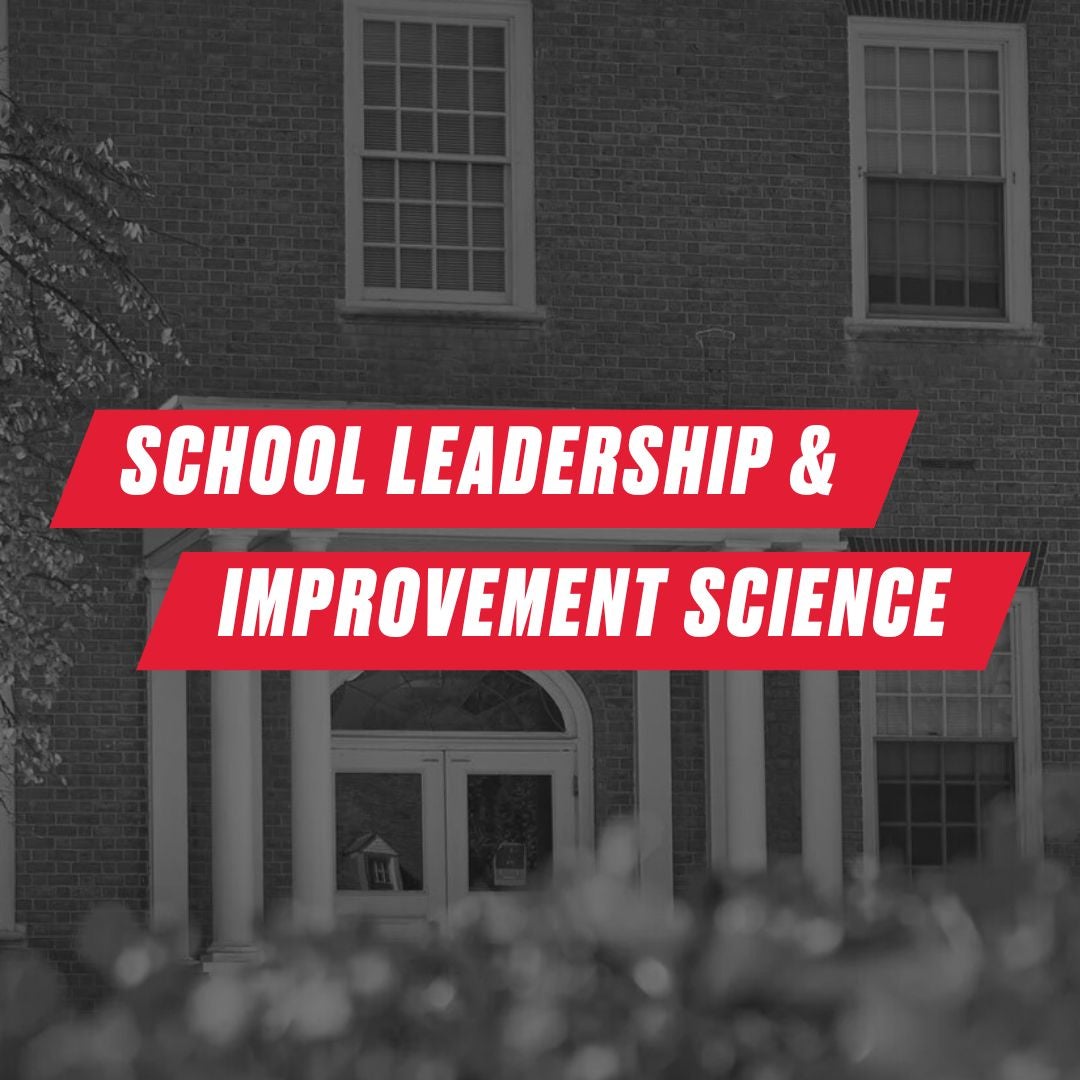 School Leadership and Improvement Science