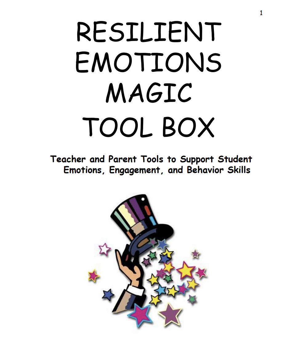 Resilient Emotions Magic Tool Box First Page