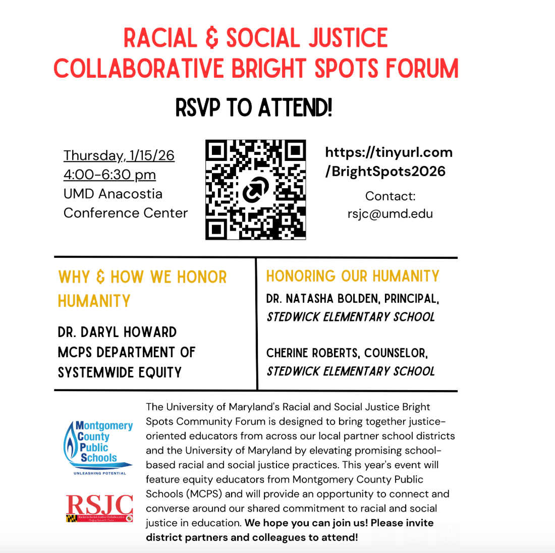 Flyer promoting event information for CEii even ton 1/15/26