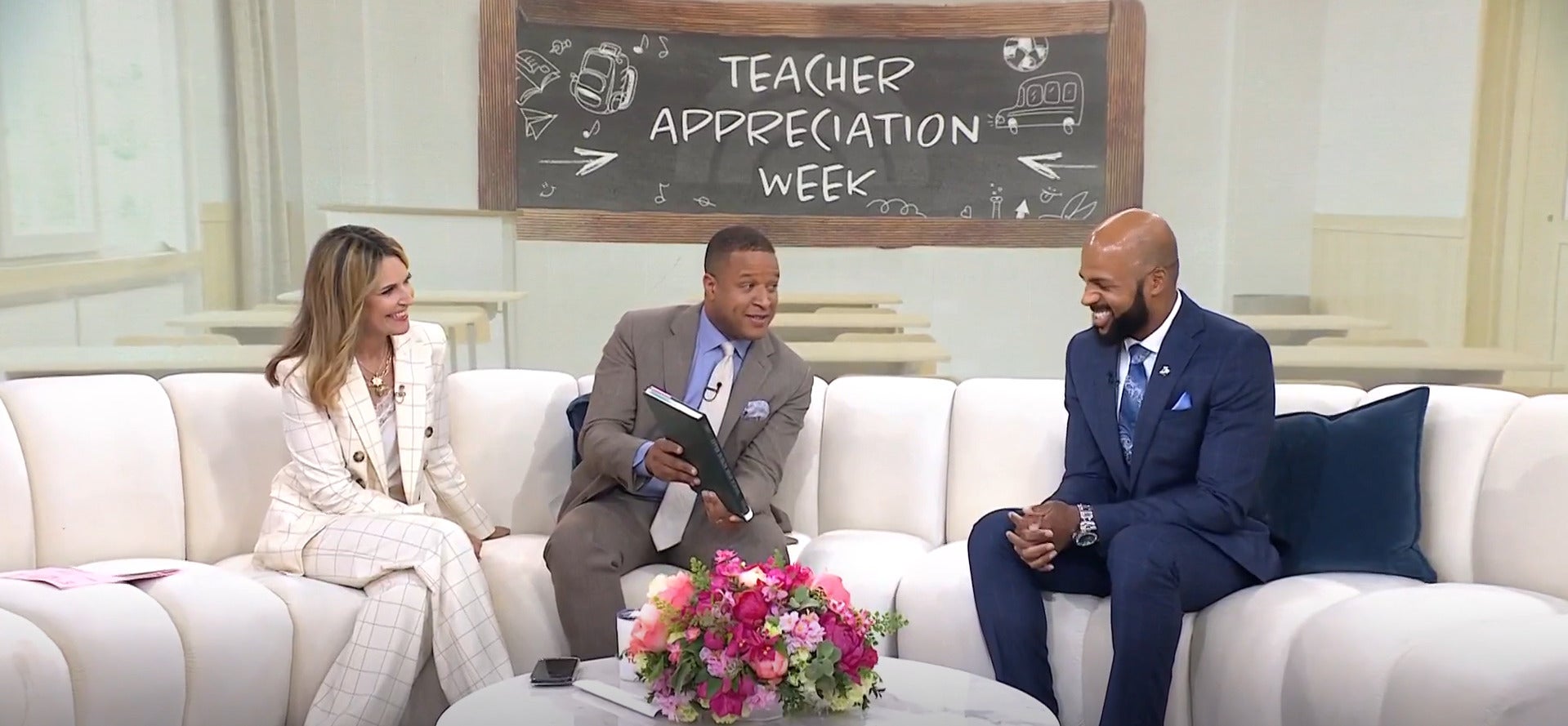 Leon Smith '01 on the "Today" show