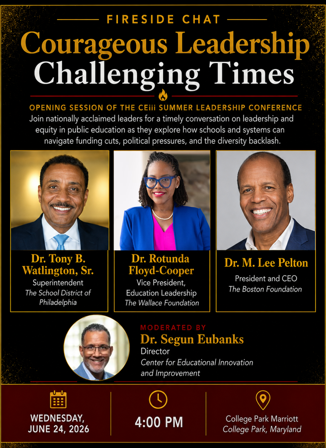 CEii Fireside Chat Featured Event