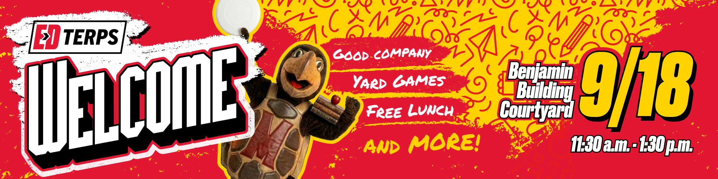 welcome event banner 9/18 11:30-1:30pm
