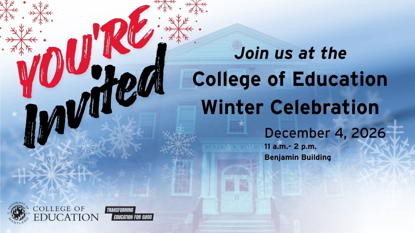 Winter celebration 2026 invitation graphic. taking place 12/4/26 11am- 2pm