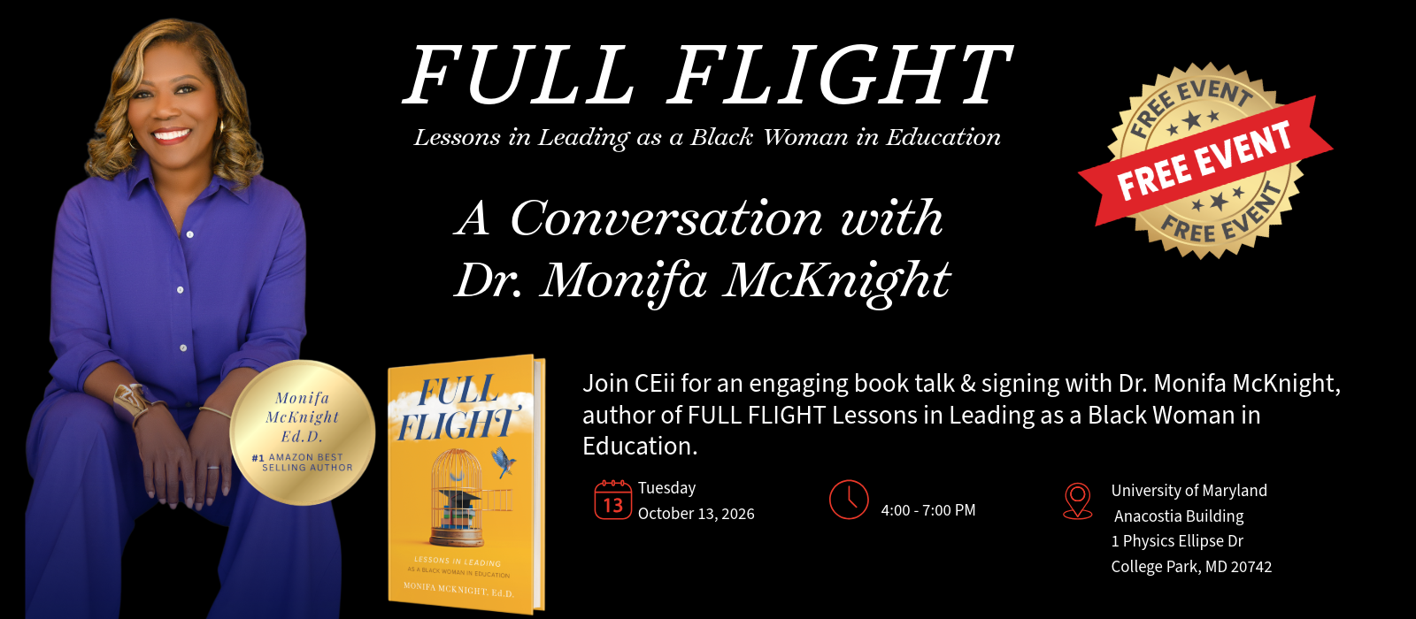 A Book Talk & Signing with Dr. Monifa McKnight