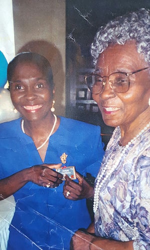 Shockley's mother and grandmother 