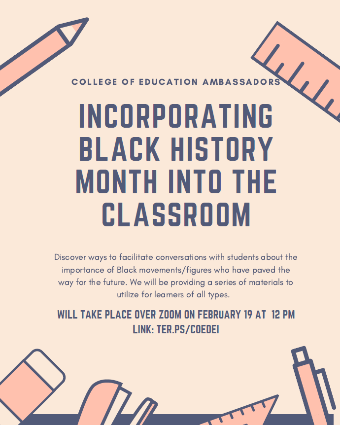 Black History Month into the Classroom 