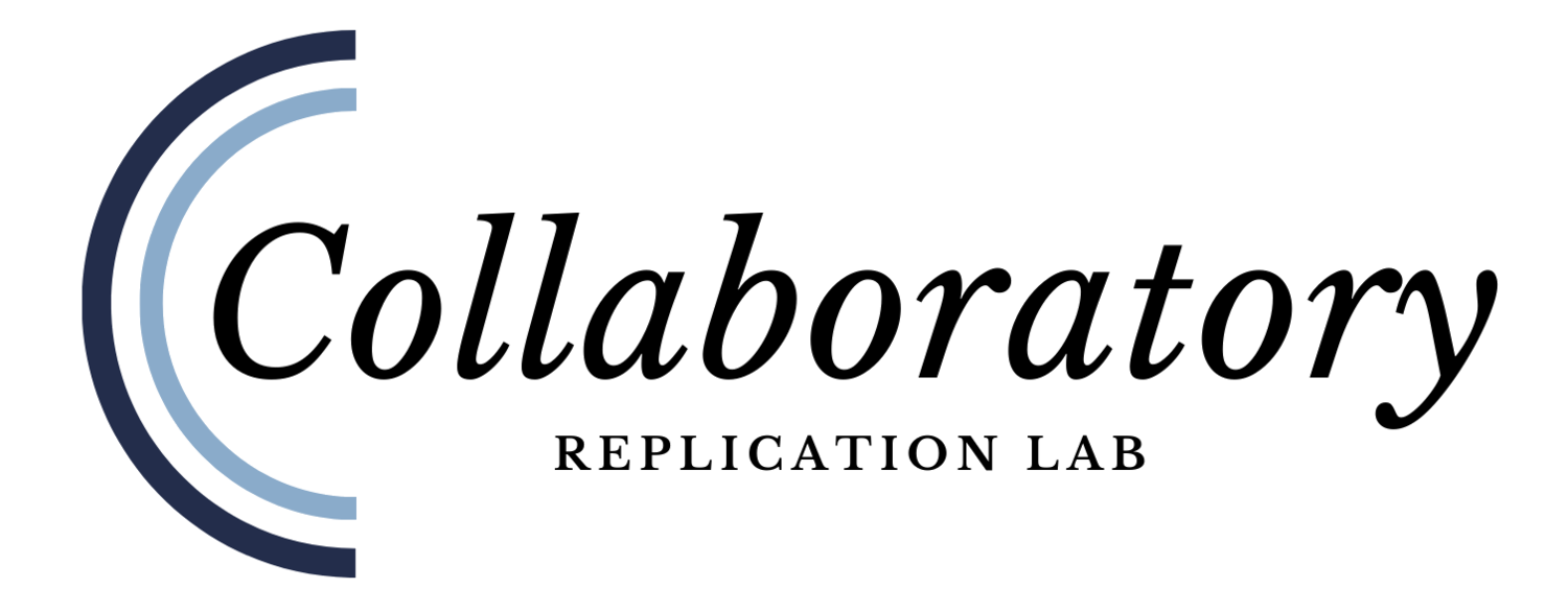 Collaboratory Repplication Lab logo