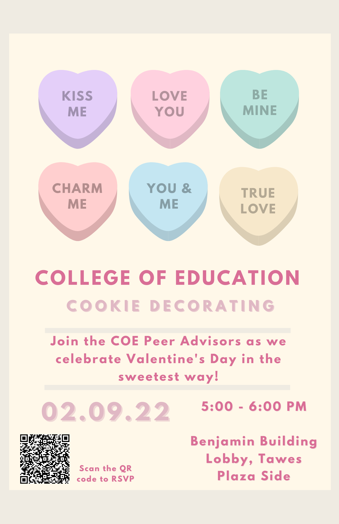 Cookie Decorating Event Flyer