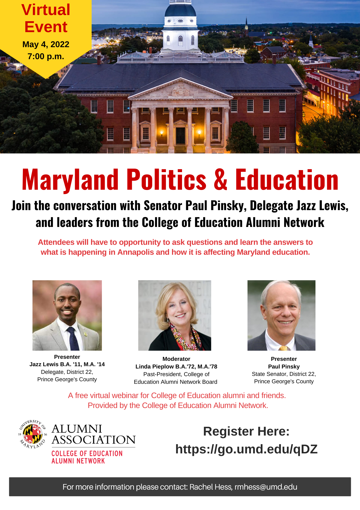 Maryland Politics &amp; Education