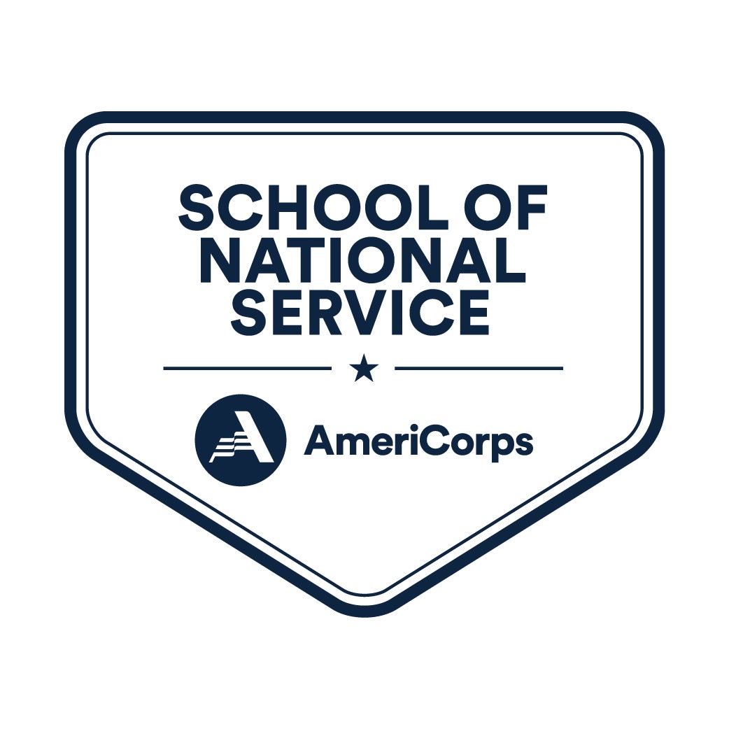 AmeriCorps Schools of National Service badge icon.