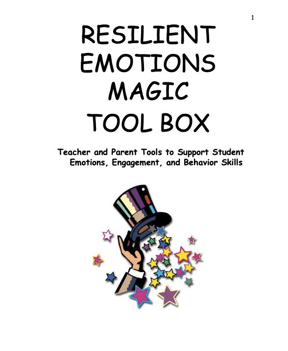 Coverpage of Resilient Emotions Magic Toolbox